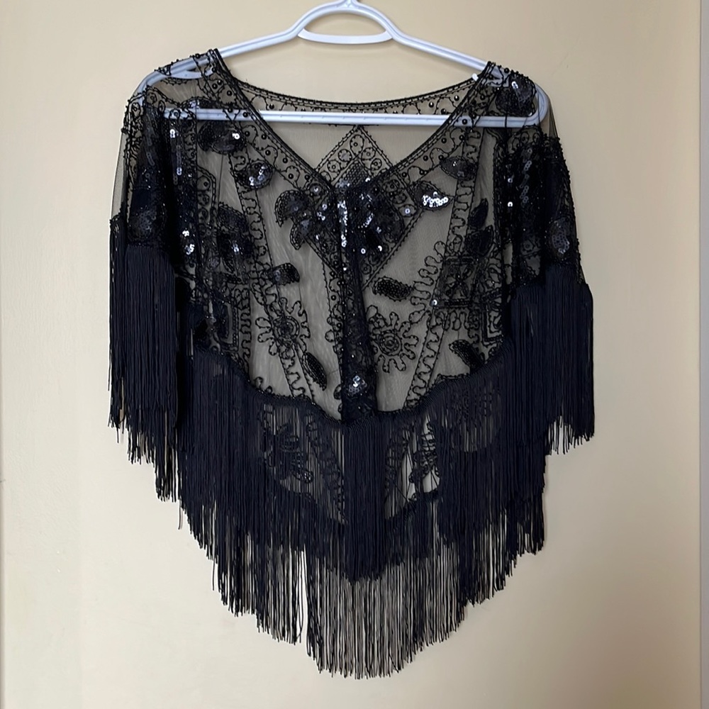 Shawl style top